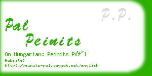 pal peinits business card